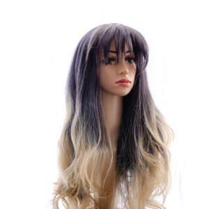 Tymeless Hair Wigs long ombre dark roots light blonde