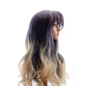 Tymeless Hair Wigs long ombre dark roots light blonde