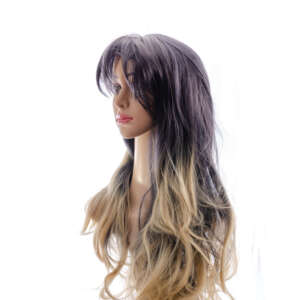 Tymeless Hair Wigs long ombre dark roots light blonde