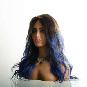 Tymeless Hair Wigs blue ombre