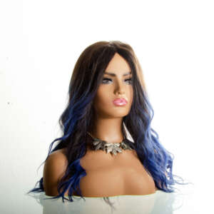 Tymeless Hair Wigs blue ombre